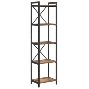 vidaXL K&ouml;nyvespolc R&eacute;gi fa 40 x 30 x 155 cm Faanyag