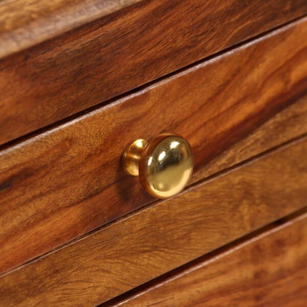 vidaXL &aacute;ll&oacute;, t&ouml;m&ouml;r ak&aacute;cf&aacute;b&oacute;l &iacute;r&oacute;asztal 140 x 50 x 76 cm