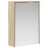 vidaXL F&uuml;rdőszobai t&uuml;k&ouml;rszekr&eacute;ny Sonoma t&ouml;lgy 43 x 16 x 62.5 cm