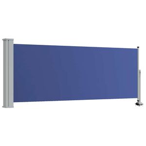 vidaXL k&eacute;k beh&uacute;zhat&oacute; oldals&oacute; teraszi napellenző 100 x 300 cm