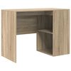vidaXL Asztal Sonoma t&ouml;lgy Szerelt Fa 102 x 50 x 75 cm