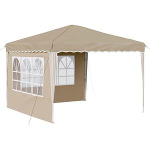 vidaXL Parti s&aacute;tor Kr&eacute;m 288 x 288 x 245 cm Oxford Sz&ouml;vet