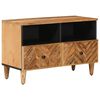 vidaXL T&aacute;rol&oacute; szekr&eacute;nyek Barna 70 x 33,5 x 46 cm T&ouml;m&ouml;r Mang&oacute;f&aacute;t