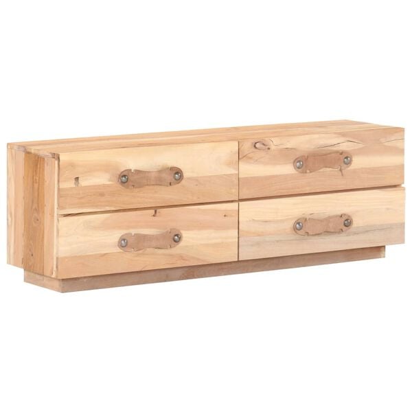 vidaXL t&ouml;m&ouml;r &uacute;jrahasznos&iacute;tott fa TV-szekr&eacute;ny