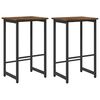 vidaXL B&aacute;rsz&eacute;k 2 pcs F&uuml;st&ouml;s T&ouml;lgy 40 x 32 x 64 cm Szerelt Fa