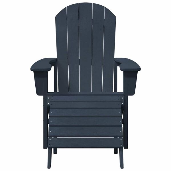 vidaXL Adirondack sz&eacute;k S&ouml;t&eacute;tk&eacute;k 82 x 74 x 92 cm HDPE