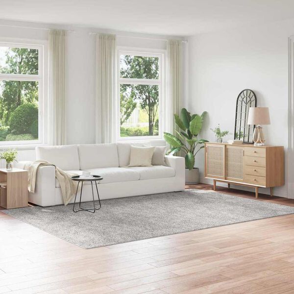 vidaXL Cs&uacute;sz&aacute;sg&aacute;tl&oacute; Shaggy Szőnyeg Sz&uuml;rke 240 x 340 cm PP