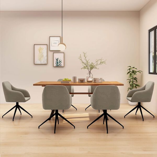 vidaXL 6 db vil&aacute;gossz&uuml;rke b&aacute;rsony &eacute;tkezősz&eacute;k