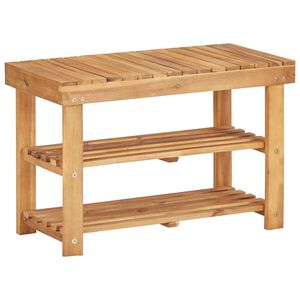 vidaXL t&ouml;m&ouml;r ak&aacute;cfa cipőtart&oacute; 70 x 32 x 46 cm