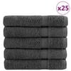 vidaXL pr&eacute;mium szaunat&ouml;r&ouml;lk&ouml;zők SOLUND 50 db antracitsz&uuml;rke 80x200 cm 600 g/m&sup2;