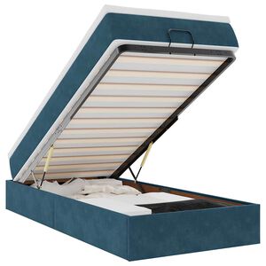 vidaXL Ottom&aacute;n &aacute;gykeret matraccal s&ouml;t&eacute;tk&eacute;k 80x200cm b&aacute;rsony