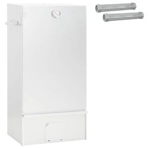 vidaXL F&uuml;st&ouml;lő S&uuml;tő 3 db 44,5 x 29 x 83 cm Horganyzott ac&eacute;l Ez&uuml;st