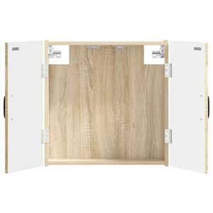 vidaXL Darts szekr&eacute;ny HOORN Sonoma T&ouml;lgy 52,5 x 10,5 x 53,5 cm