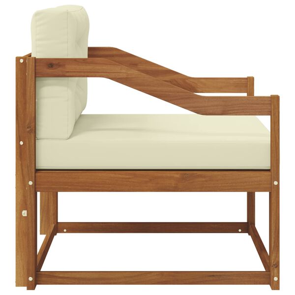 vidaXL K&uuml;lt&eacute;ri k&ouml;z&eacute;pső kanap&eacute; T&ouml;m&ouml;r Ak&aacute;cfa Term&eacute;szetes