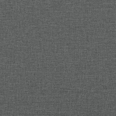 vidaXL sötétszürke szövetpad 81,5 x 41 x 49 cm