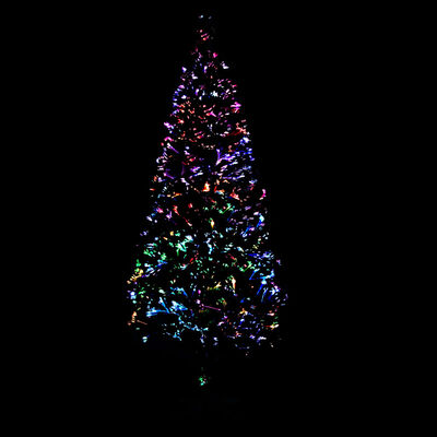 vidaXL zöld száloptikás műkarácsonyfa állvánnyal 180 cm