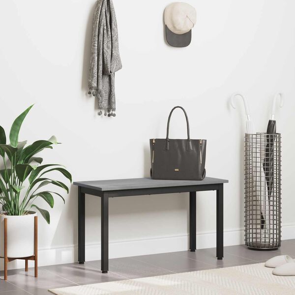 vidaXL pad Sz&uuml;rke Sonoma 80 x 35 x 45 cm Faanyag