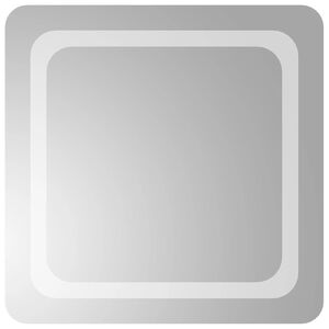 vidaXL LED-es f&uuml;rdőszobat&uuml;k&ouml;r 50x50 cm