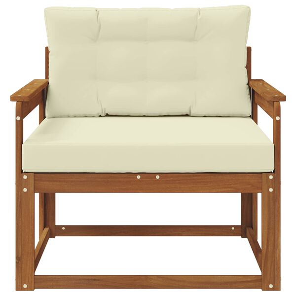 vidaXL K&uuml;lt&eacute;ri k&ouml;z&eacute;pső kanap&eacute; T&ouml;m&ouml;r Ak&aacute;cfa Term&eacute;szetes