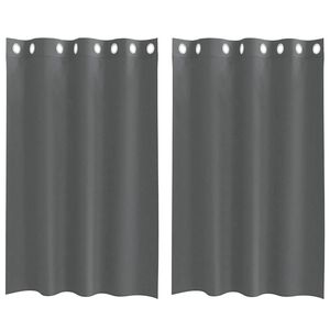 vidaXL 2 db s&ouml;t&eacute;tsz&uuml;rke f&aacute;tyolf&uuml;gg&ouml;ny&ouml;k rojtokkal 140x175 cm