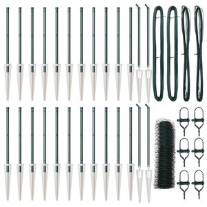 vidaXL Ker&iacute;t&eacute;soszlop Z&ouml;ld