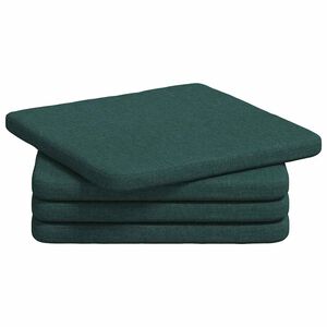 vidaXL &Uuml;lőp&aacute;rn&aacute;k 4 pcs sz&ouml;vet S&ouml;t&eacute;tz&ouml;ld 40 x 40 x 3 cm