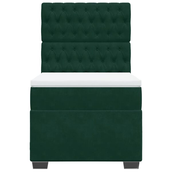 vidaXL s&ouml;t&eacute;tz&ouml;ld b&aacute;rsony rug&oacute;s &aacute;gy matraccal 80 x 200 cm