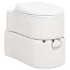vidaXL feh&eacute;r be&eacute;p&iacute;tett HDPE &eacute;s zom&aacute;nc kemping WC 24+17 L