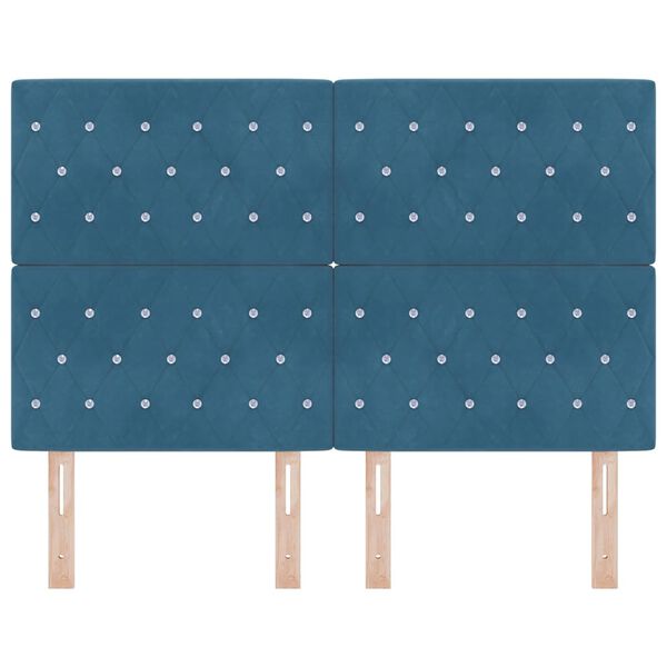 vidaXL Fejt&aacute;mla fejt&aacute;ml&aacute;val S&ouml;t&eacute;t k&eacute;k 144 cm Műbőr