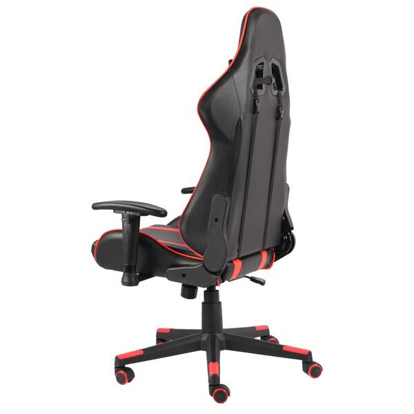 vidaXL piros PVC forg&oacute; gamer sz&eacute;k