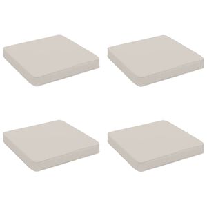 vidaXL 4 darabos &uuml;lőp&aacute;rna VUGHT 4 pcs 100% poli&eacute;szter Feh&eacute;r