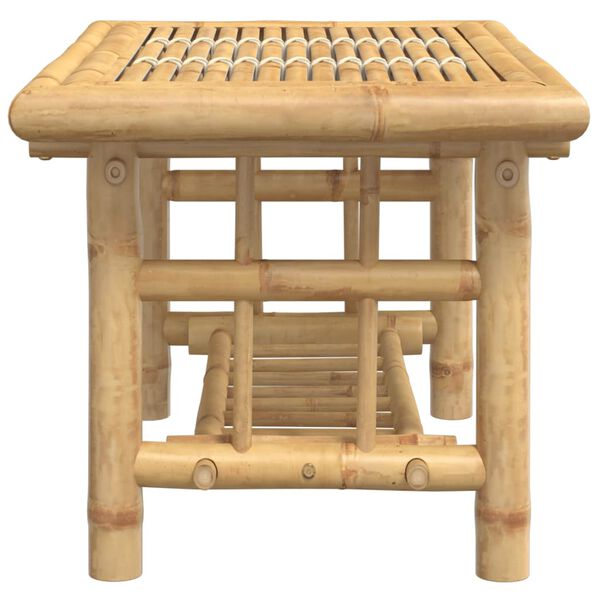 vidaXL bambusz dohányzóasztal 75 x 45 x 36 cm