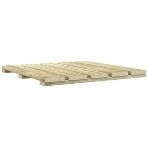 vidaXL Faszeg&eacute;ly j&aacute;r&oacute;lap 24 db Z&ouml;ld 50 x 50 cm Z&ouml;ld Impregn&aacute;lt Fenyő
