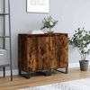 vidaXL 2 db sonoma t&ouml;lgy sz&iacute;nű szerelt fa t&aacute;lal&oacute;szekr&eacute;ny 40x35x70 cm