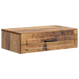 vidaXL Fali oldalt&aacute;bla Antik Fa 59 x 34,5 x 17 cm Szerelt Fa