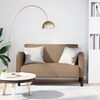 vidaXL cappuccino műbőr loveseat kanap&eacute; 110 cm