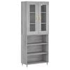 vidaXL sz&uuml;rke sonoma szerelt fa magasszekr&eacute;ny 69,5 x 34 x 180 cm