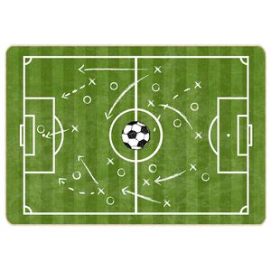 vidaXL z&ouml;ld moshat&oacute; futballp&aacute;lya gyerekszőnyeg 160x230 cm