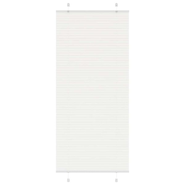 vidaXL plisz&iacute;rozott redőny Feh&eacute;r 100x200 cm sz&ouml;vetsz&eacute;less&eacute;g 99,4cm