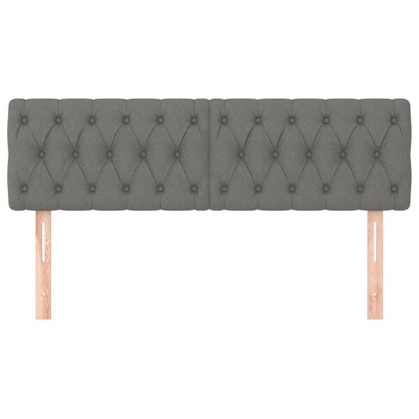 vidaXL s&ouml;t&eacute;tsz&uuml;rke sz&ouml;vet fejt&aacute;mla 160 x 7 x 78/88 cm