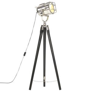 vidaXL fekete h&aacute;roml&aacute;b&uacute; t&ouml;m&ouml;r mang&oacute;fa &aacute;ll&oacute;l&aacute;mpa 97 cm