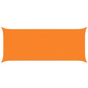 vidaXL Napernyő vitorla Narancss&aacute;rga 2,5 x 6 m 100% poli&eacute;szter oxford