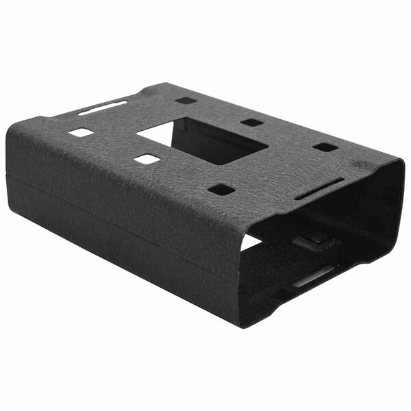 vidaXL Autós Széf zárral Fekete 21.8 x 16 x 7 cm Acél