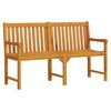 vidaXL Kerti padok 1-&Uuml;lőhelyek sz&aacute;ma 150 x 55,5 x 90 cm T&ouml;m&ouml;r Ak&aacute;cfa