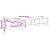 vidaXL TV szekr&eacute;ny &Ouml;reg fa 170.5 x 36 x 30.5 cm Faanyag