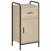 vidaXL Sz&eacute;f Sonoma T&ouml;lgy 97 x 33 x 81 cm Szerelt Fa