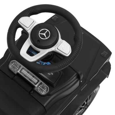 vidaXL fekete Mercedes-Benz G63 pedálos autó
