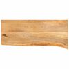 vidaXL t&ouml;m&ouml;r mang&oacute;fa asztallap term&eacute;szetes &eacute;llel 90 x 30 x 3,8 cm