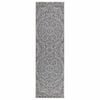 vidaXL k&eacute;k mint&aacute;s lapos sz&ouml;v&eacute;sű k&uuml;lt&eacute;ri szőnyeg 80 x 250 cm