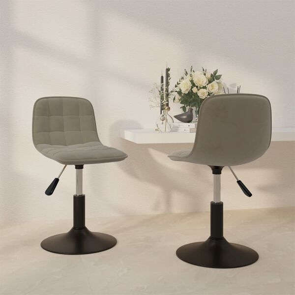 vidaXL 2 db vil&aacute;gossz&uuml;rke b&aacute;rsony forg&oacute; &eacute;tkezősz&eacute;k